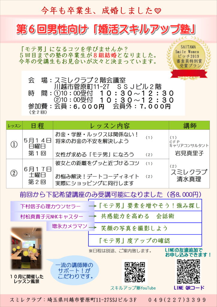 スミレクラブ 第６回 スキルアップ塾