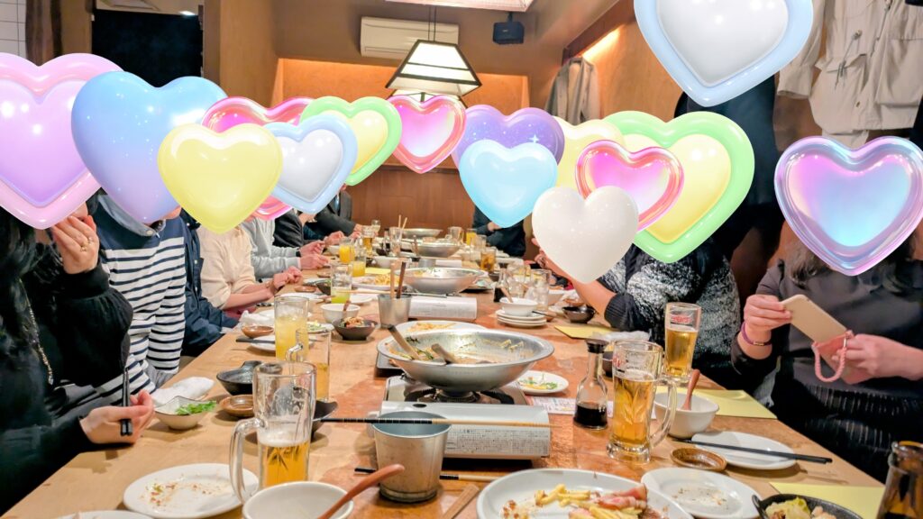 大人スミレサークル活動 新年会 DEN's酒店 川越営業所 埼玉県川越市結婚相談所【スミレクラブ】