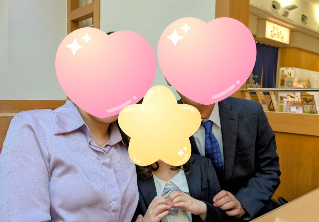 新米パパの会員様と可愛らしいプリンセスとママ【埼玉県川越市結婚相談所スミレクラブ】