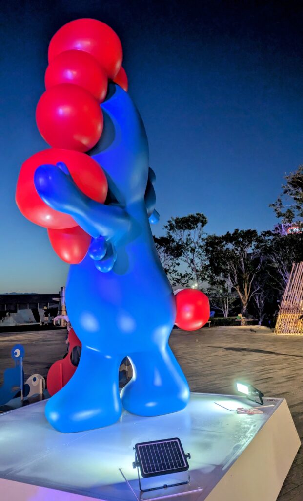 大阪万博_ミャクミャク_キュートなお尻【埼玉県川越市結婚相談所スミレクラブ】