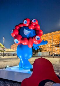 大阪万博_ミャクミャク_意外と可愛い【埼玉県川越市結婚相談所スミレクラブ】