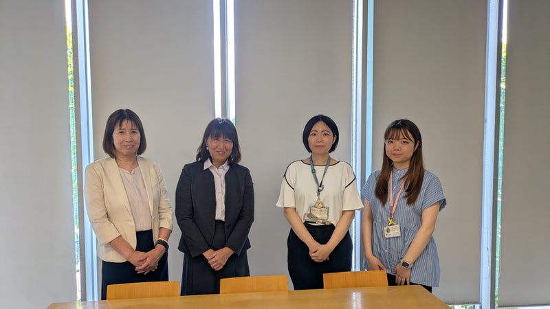 担当の方と岩見講師・清水【埼玉県川越市結婚相談所スミレクラブ】